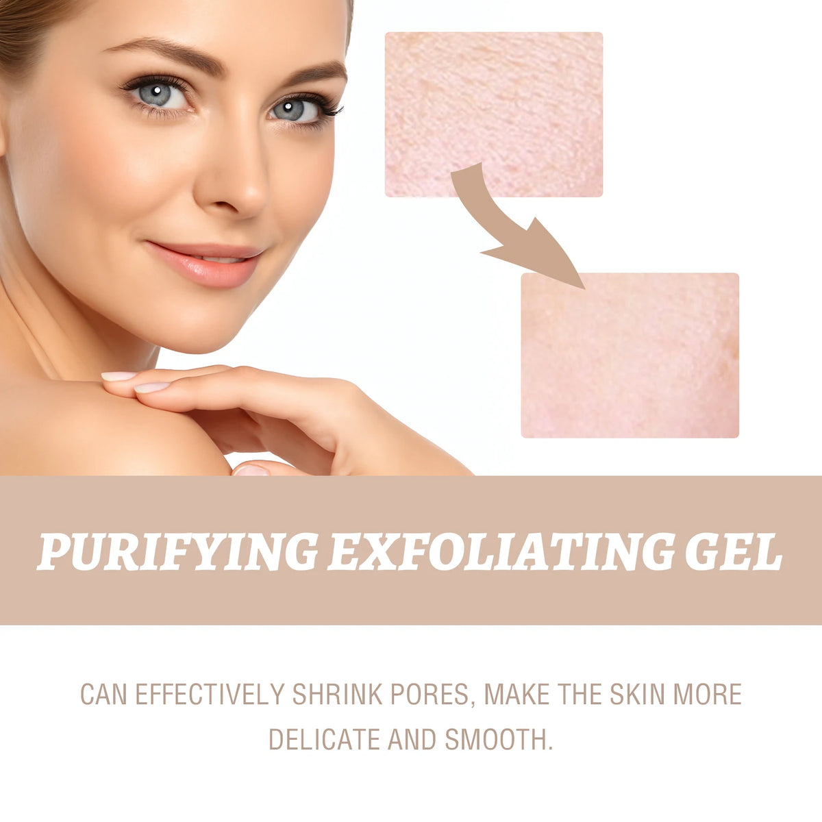 Ouhoe Deep Cleansing Facial Exfoliating Gel for Blackhead Removal