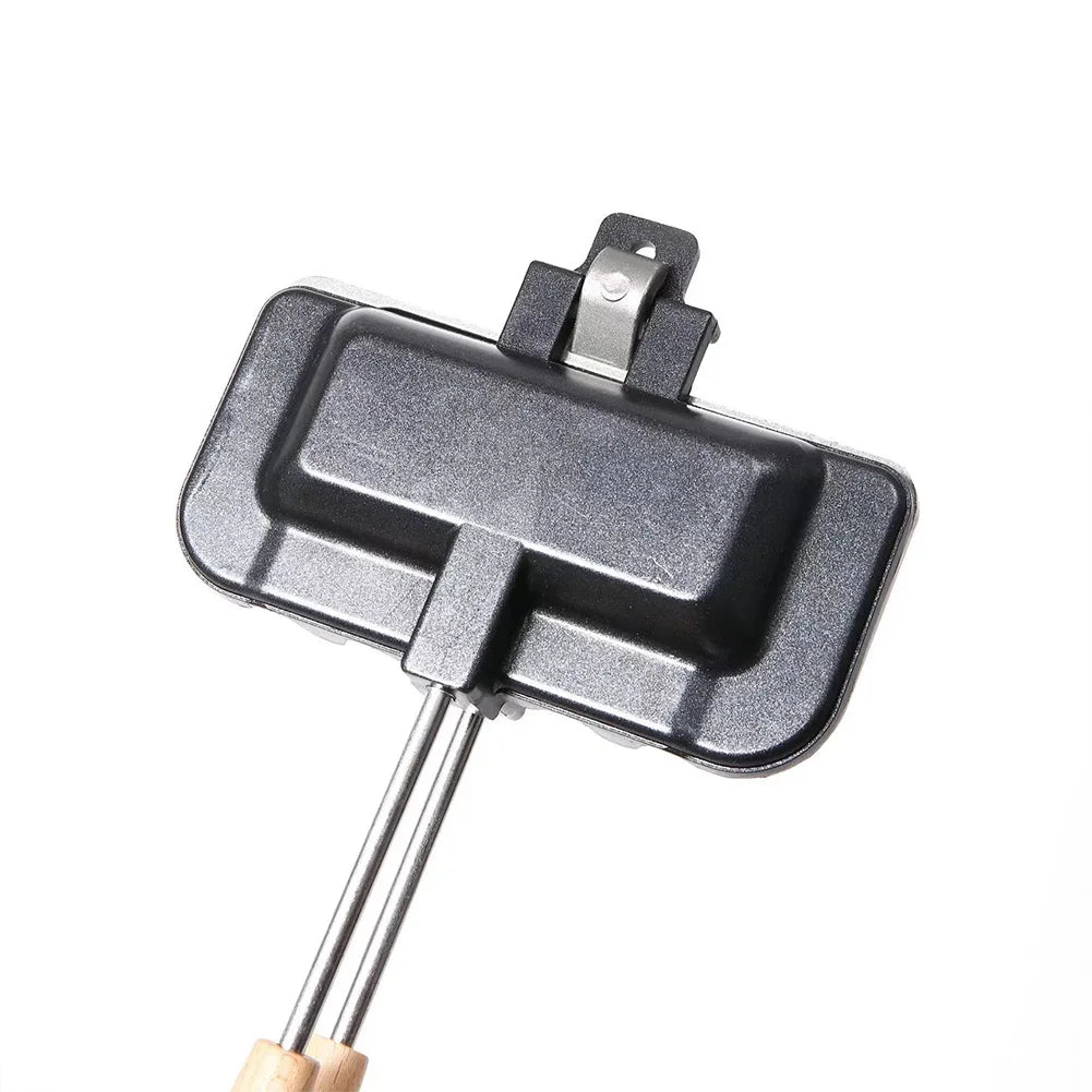 HiMISS Nonstick Double Sided Sandwich Maker And Hot Dog Toaster Pan