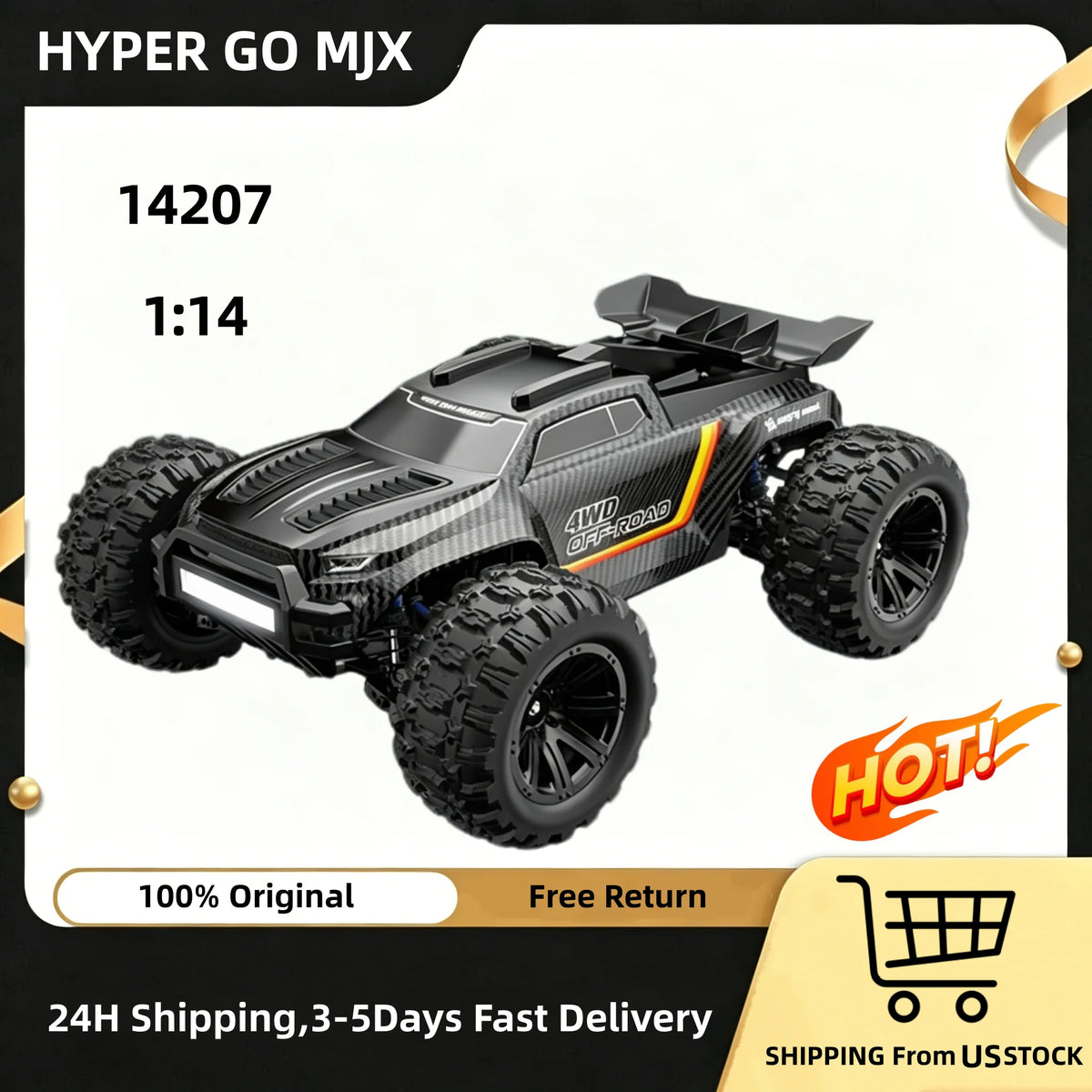 MJX Remote Control Brushless Off Road Racing Truck