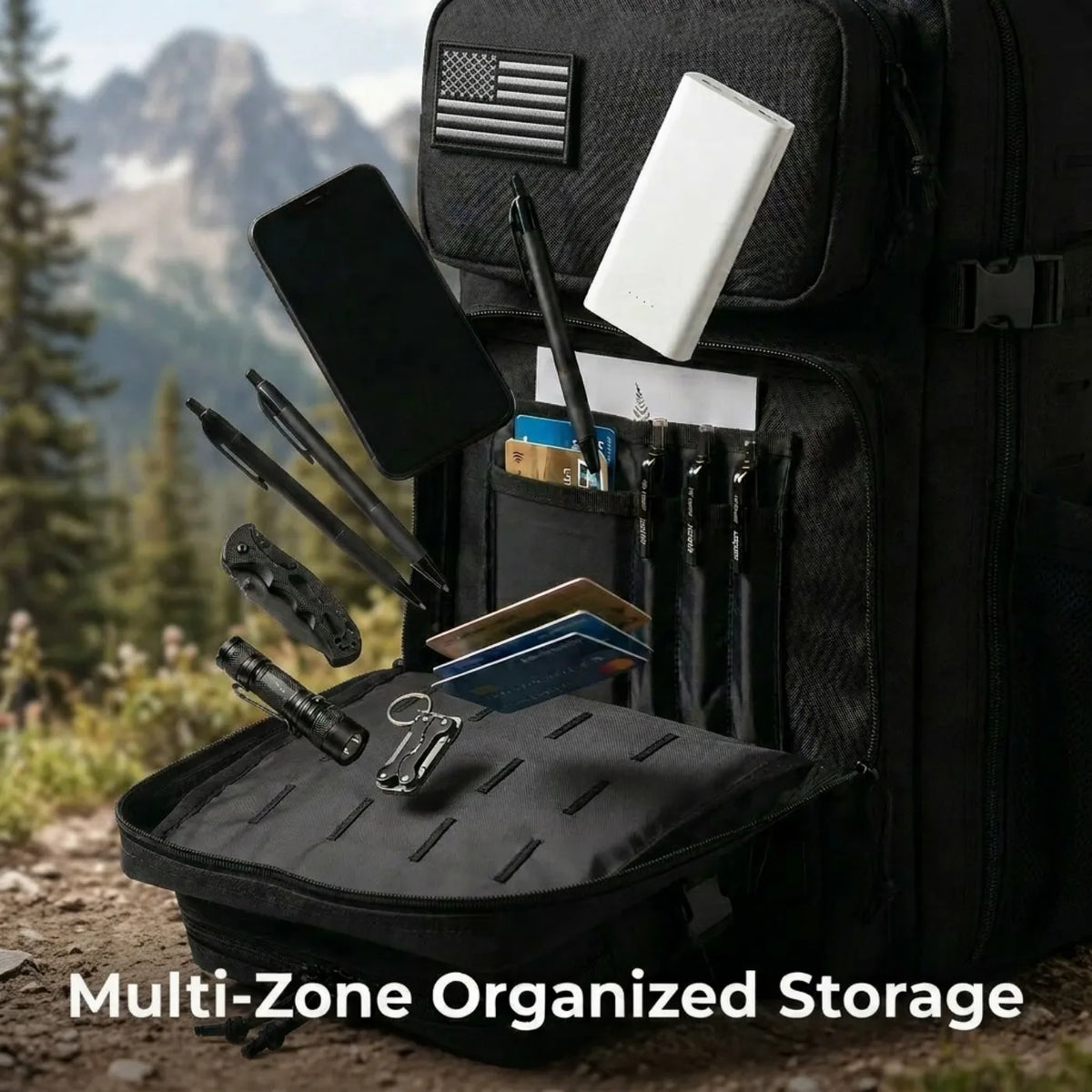 ReFire Gear Hunting Backpack With Dual Bottle Holders
