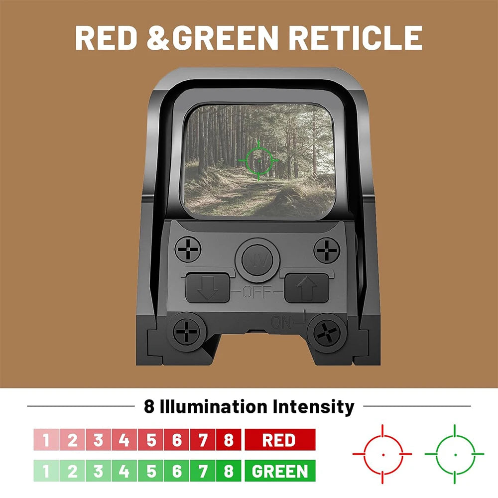 Nabila Holographic Red Dot Sight With Picatinny Rail Mount