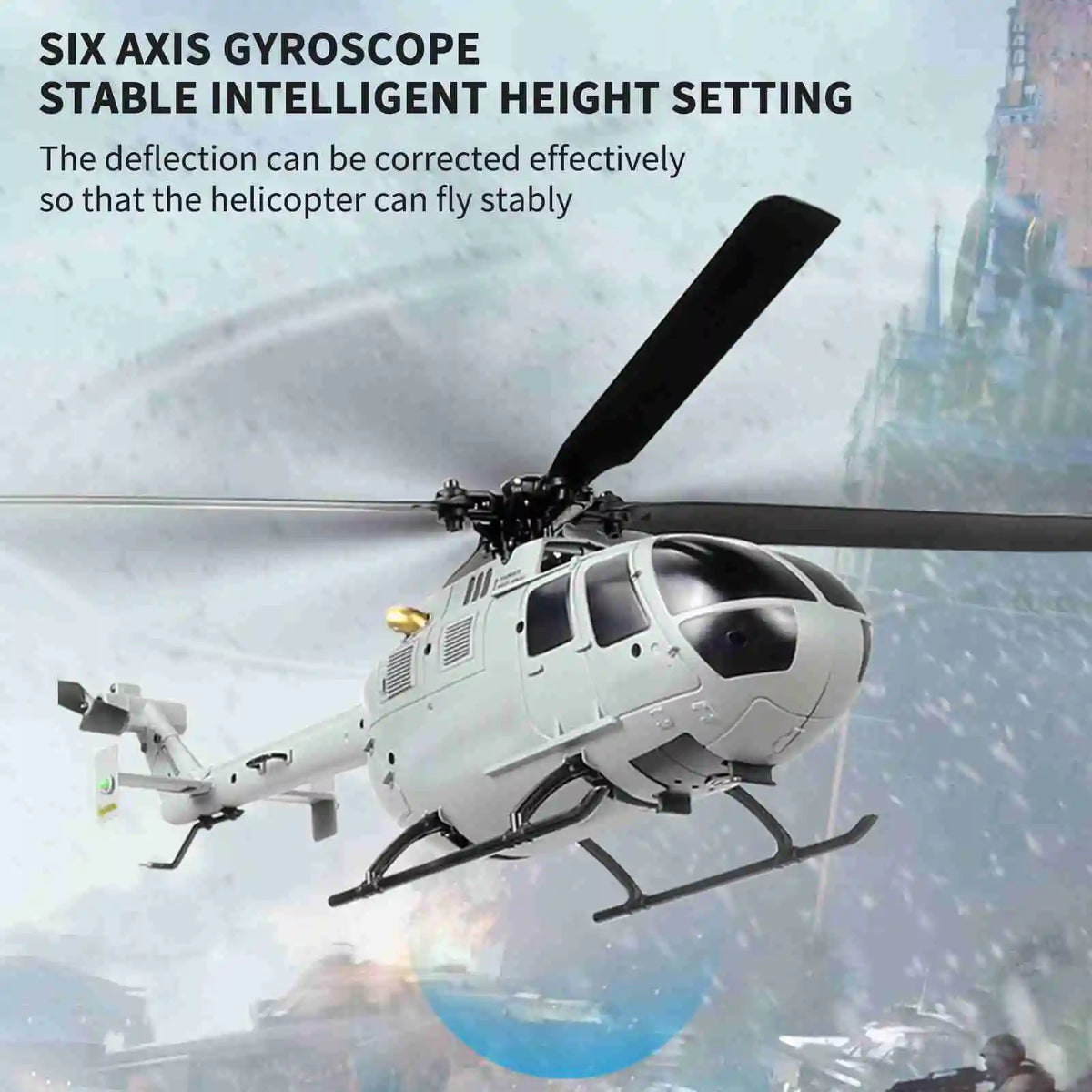 WLtoys RC Helicopter Six Axis Gyro Stabilization Altitude Hold