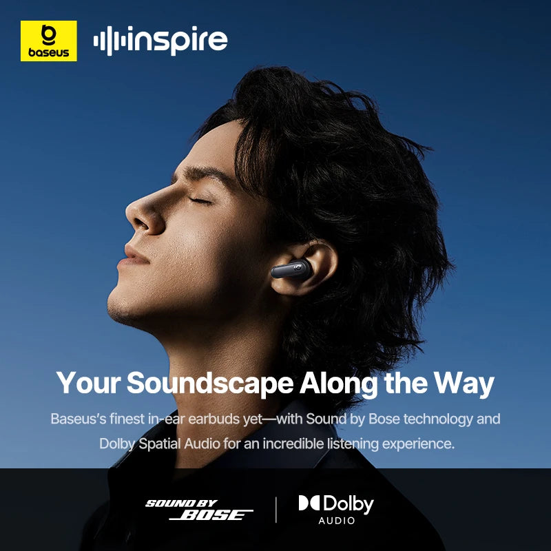 Baseus Inspire XP1 Noise Cancelling Wireless Earbuds With Dolby Audio