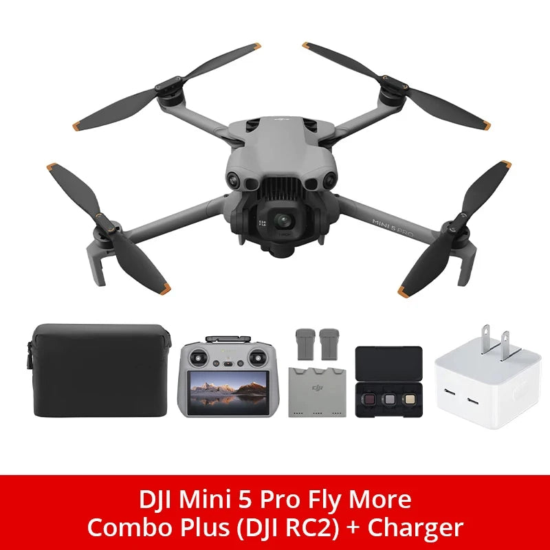 DJI Mini 5 Pro Fly More Combo Obstacle Sensing Drone