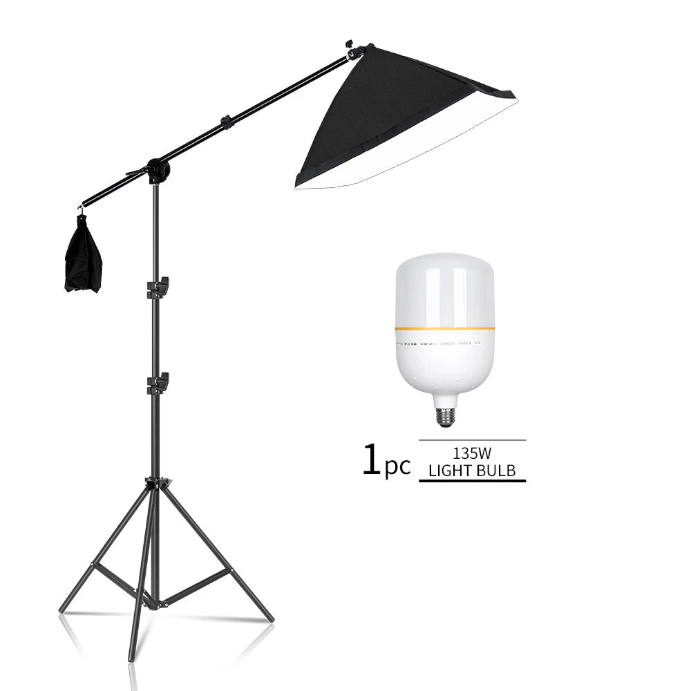 SH Professional Photography Softbox Lighting Kit for Studio Portraits