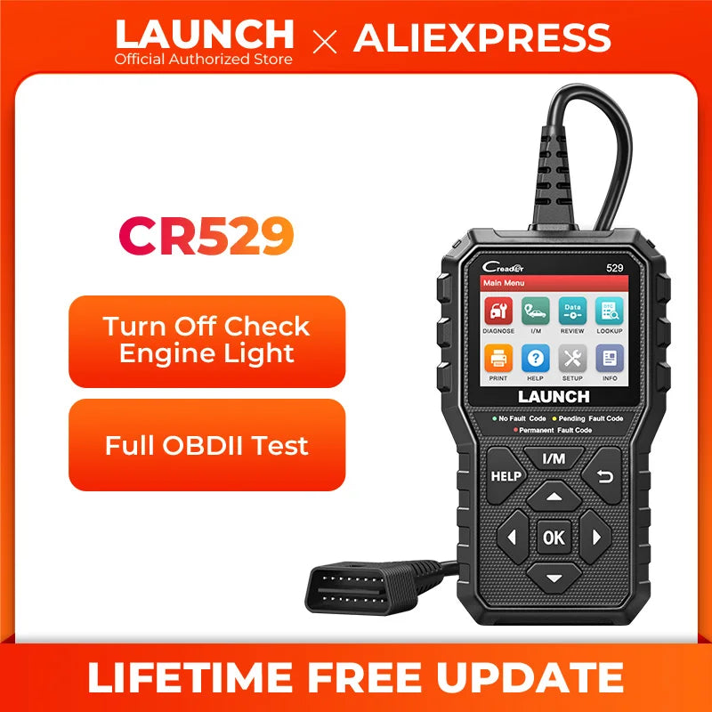 LAUNCH Creader 529 OBD2 Automotive Diagnostic Code Reader