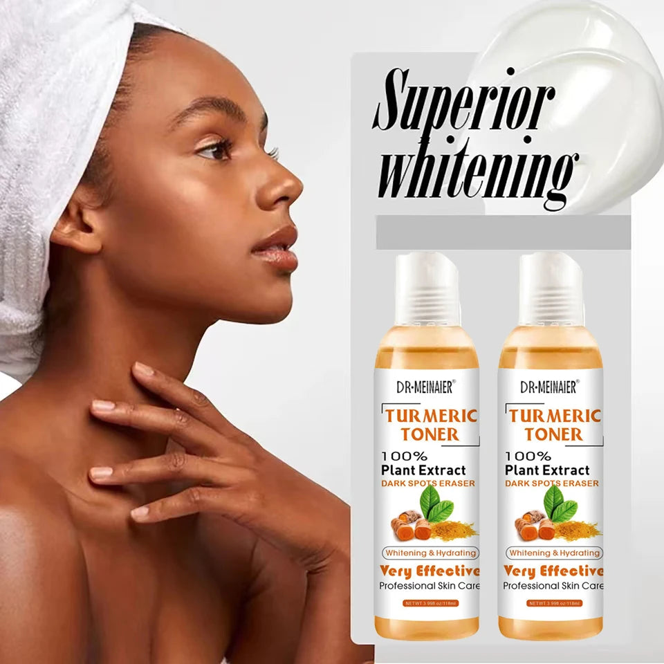 Turmeric Vitamin C Brightening Toner Serum For Dark Spots