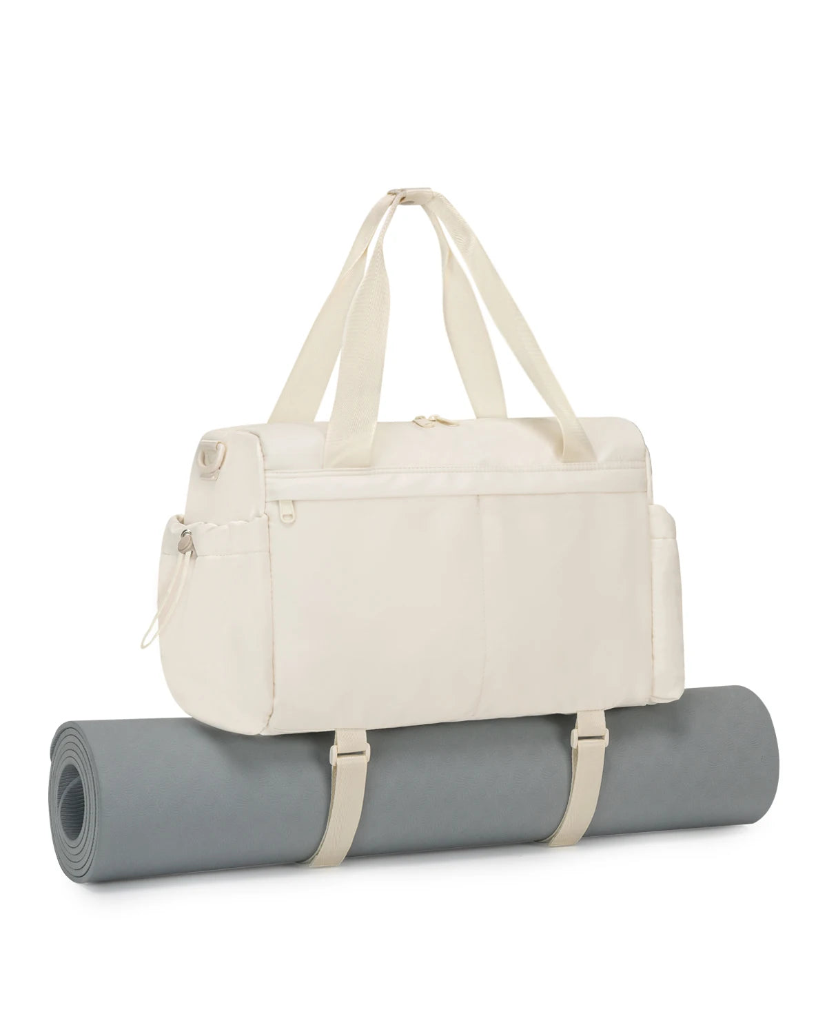 Lightweight Fitness Duffel With Yoga Mat Holder And Wet Pocket