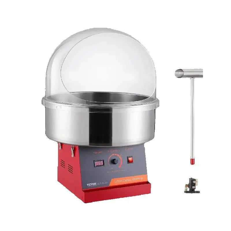 SucceBuy Commercial Electric Cotton Candy Maker With Steel Bowl