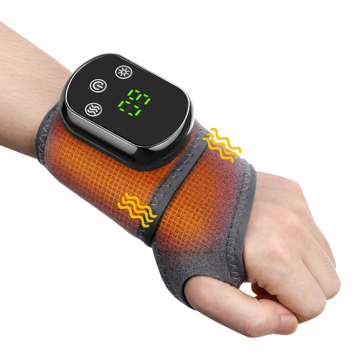 Hailicare Cordless Heated Hand And Wrist Massager With Vibration