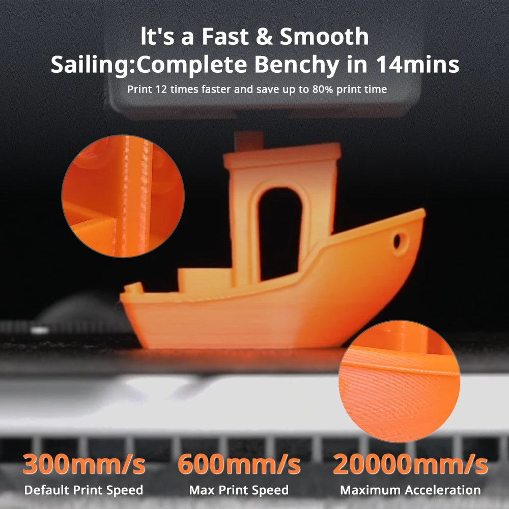 ANYCUBIC Kobra X High Speed 3D Printer With Four Color Printing