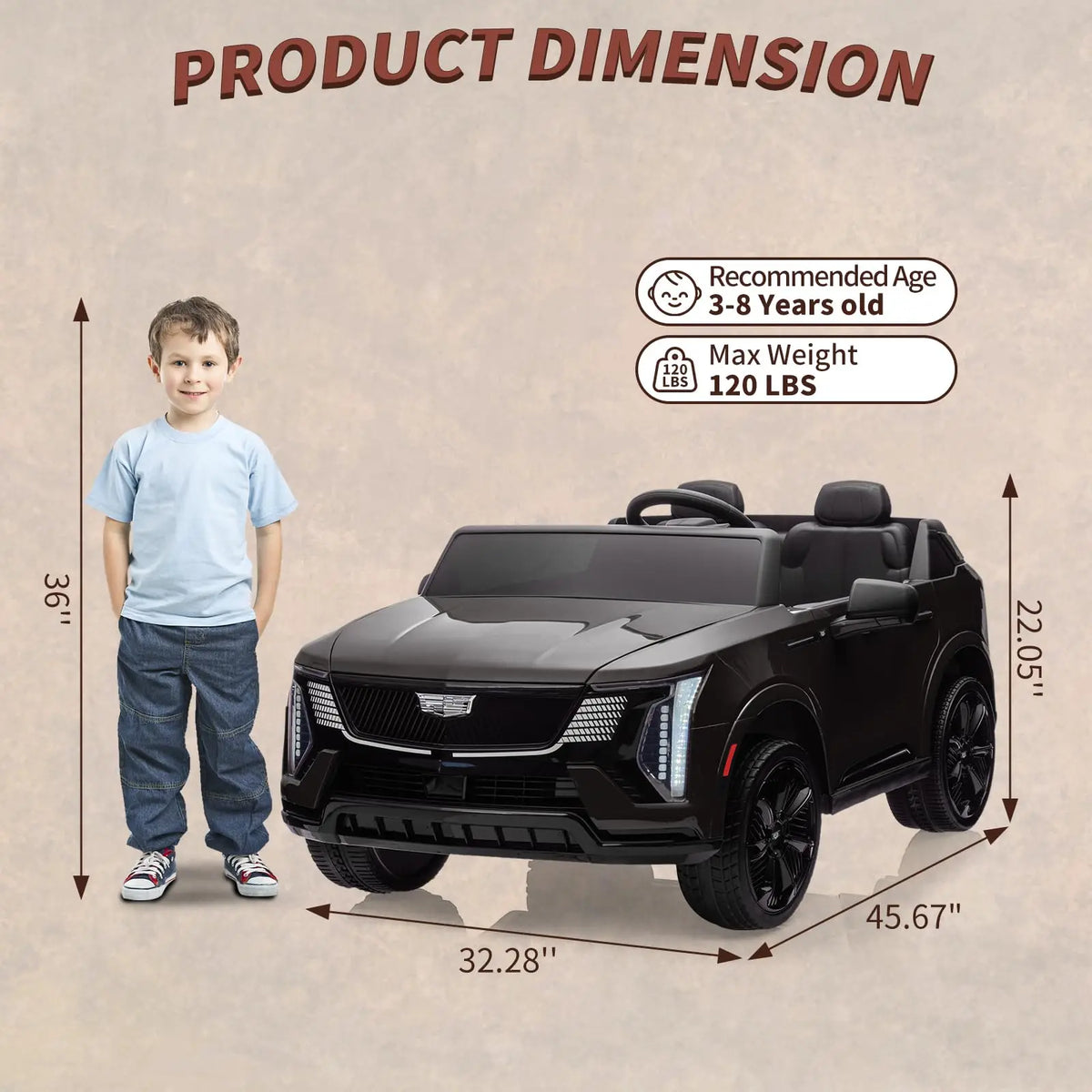 HiMISS Two Seat Kids Ride On Car With Remote Control