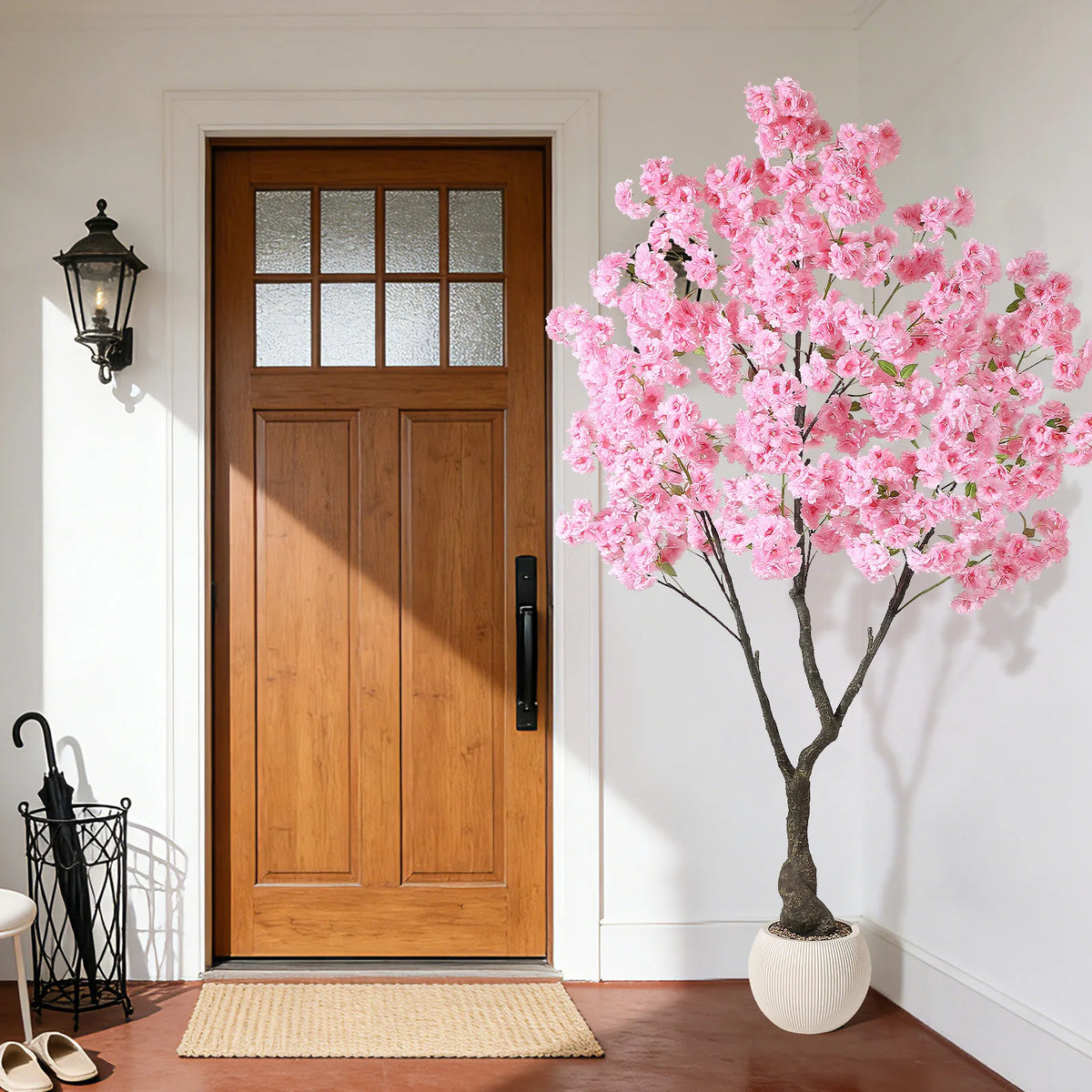 HiMISS Artificial Cherry Blossom Tree for Indoor Home Decor