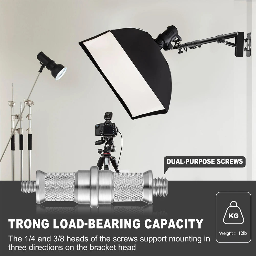 SH Photography Wall Mount Arm Bracket for Studio Lighting