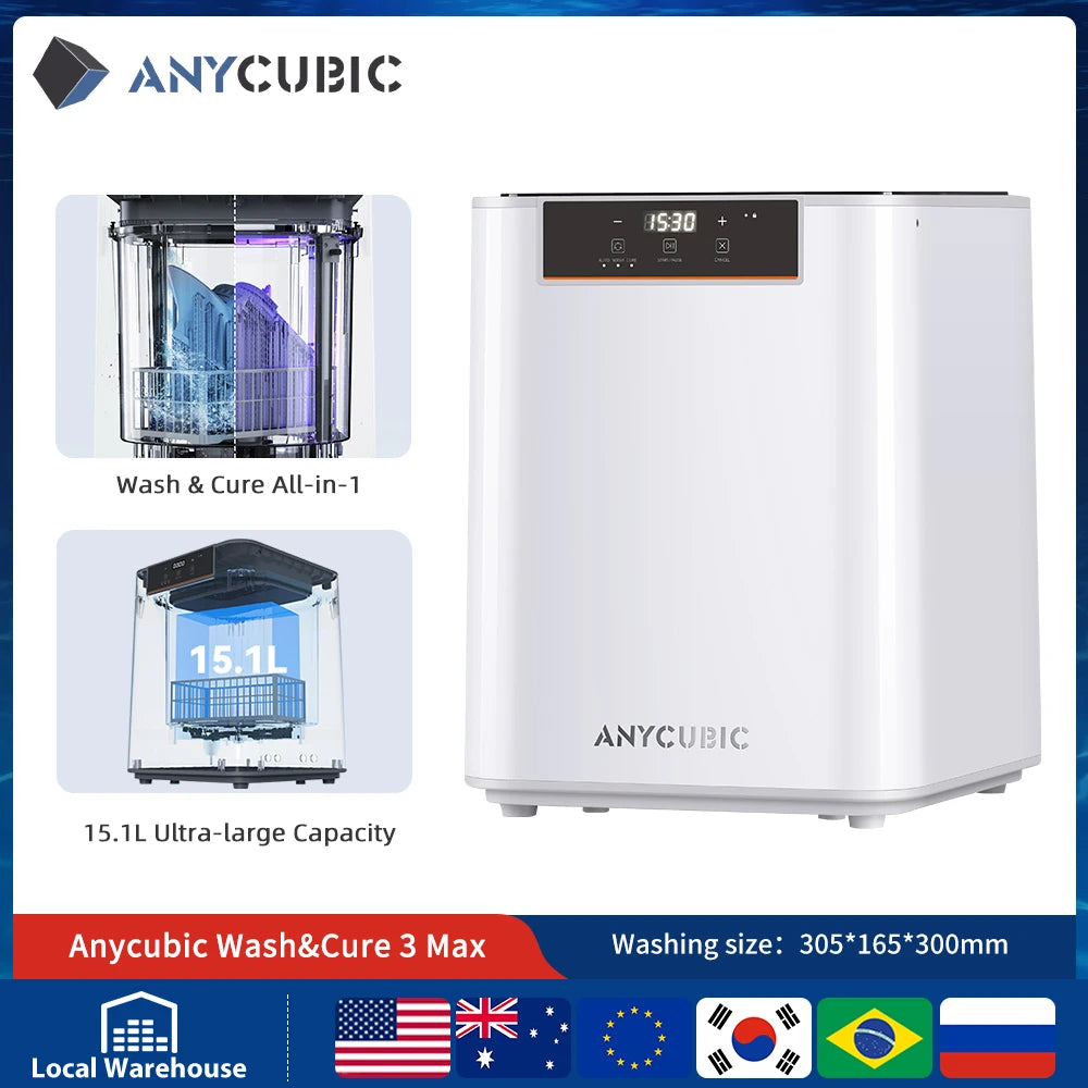 ANYCUBIC Wash and Cure Machine for Resin 3D Printer