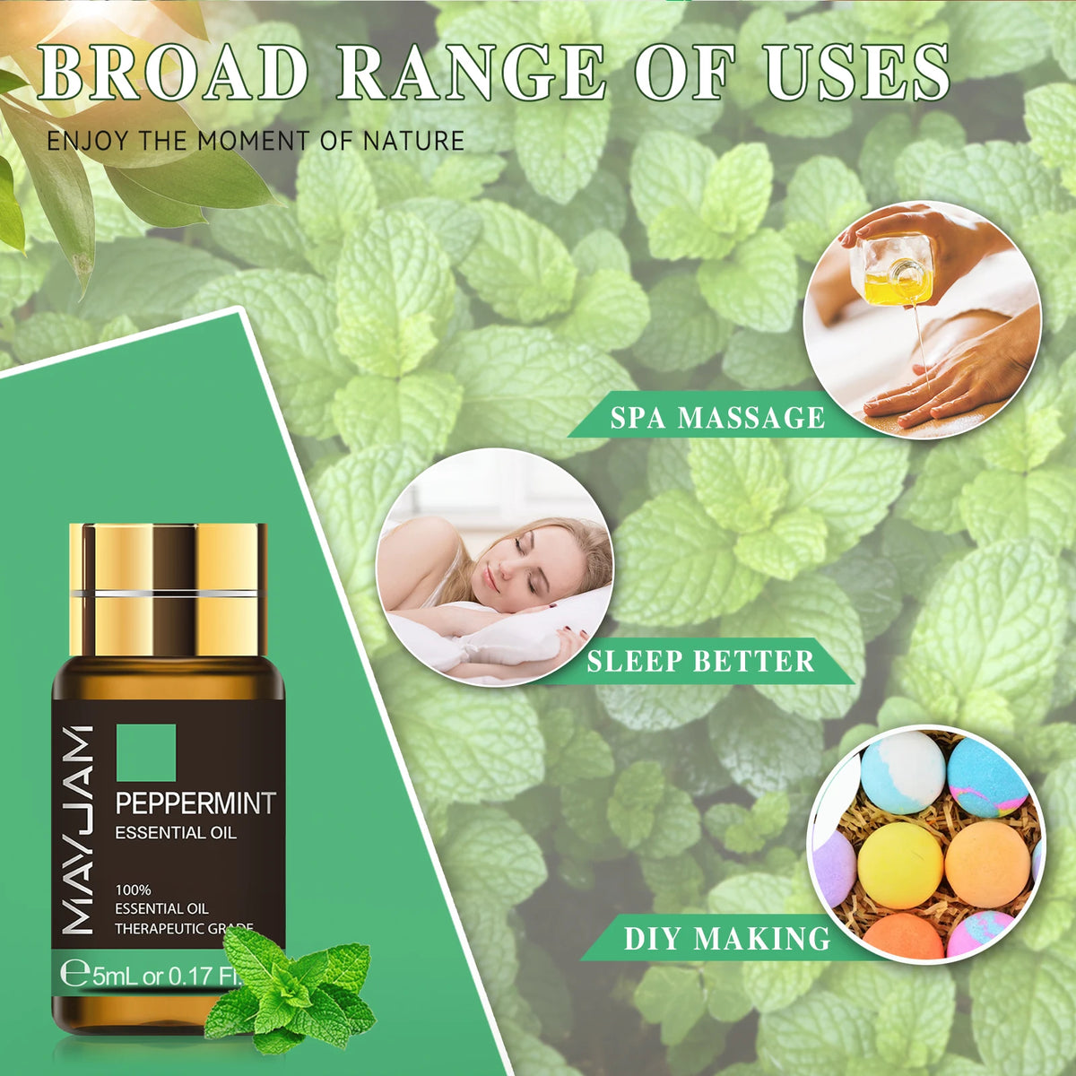 MAYJAM Essential Oils for Diffusers Humidifiers and Home Fragrance