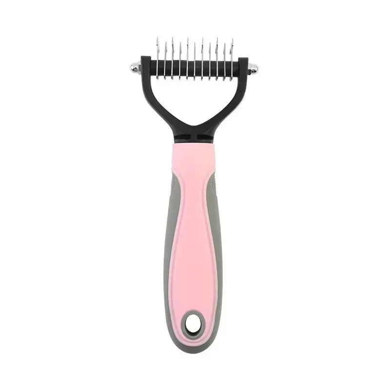 Professional Double Sided Pet Grooming Brush And Detangling Hair Comb