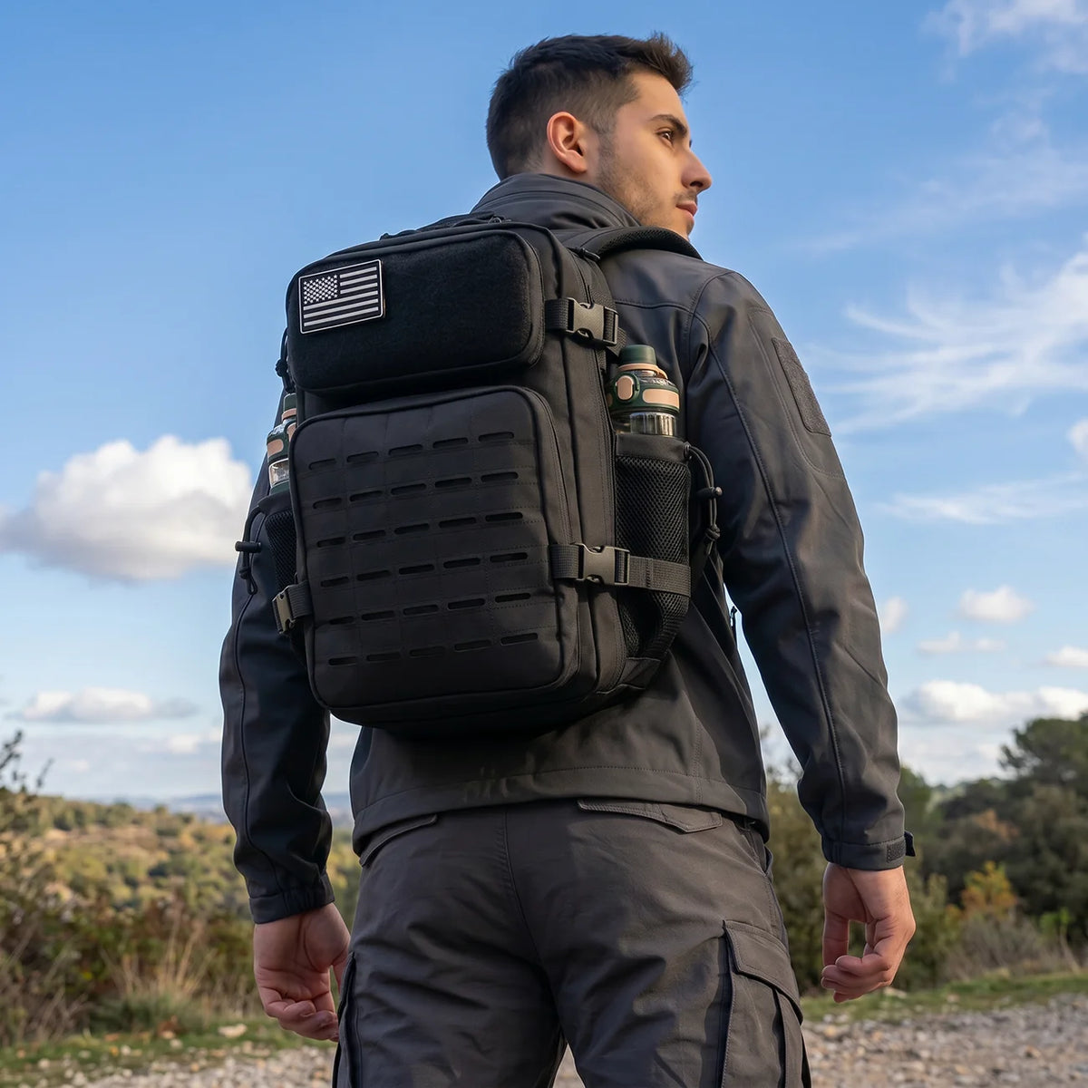 ReFire Gear MOLLE Backpack for Hiking Camping and Travel