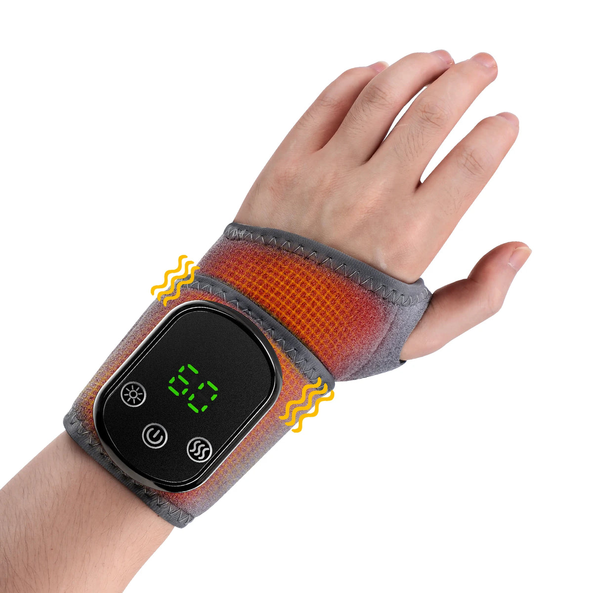 Hailicare Cordless Heated Hand And Wrist Massager With Vibration