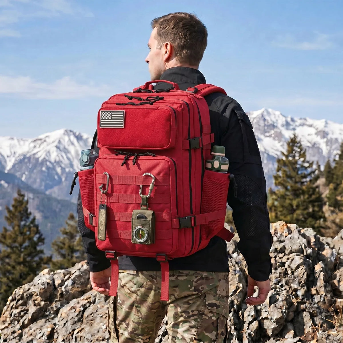 ReFire Gear Hunting Backpack With Dual Bottle Holders