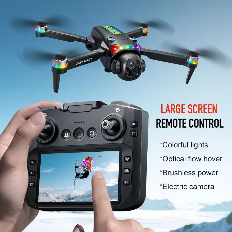 K21MAX FPV Drone With Screen Remote And Auto Return
