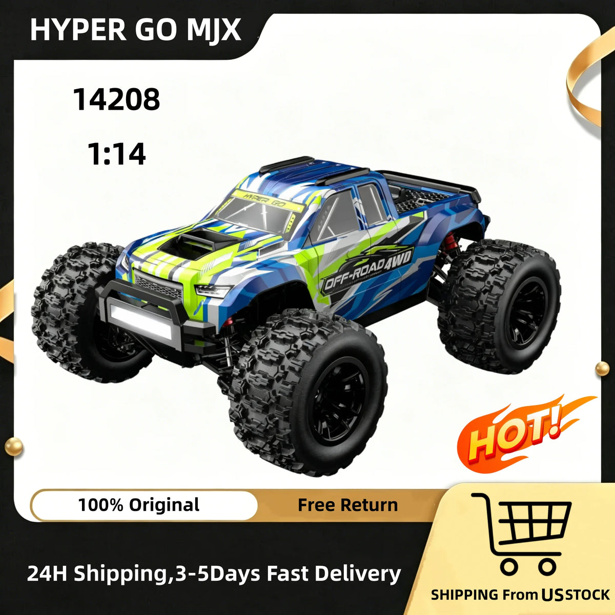 MJX Brushless Off Road Remote Control Racing Truck