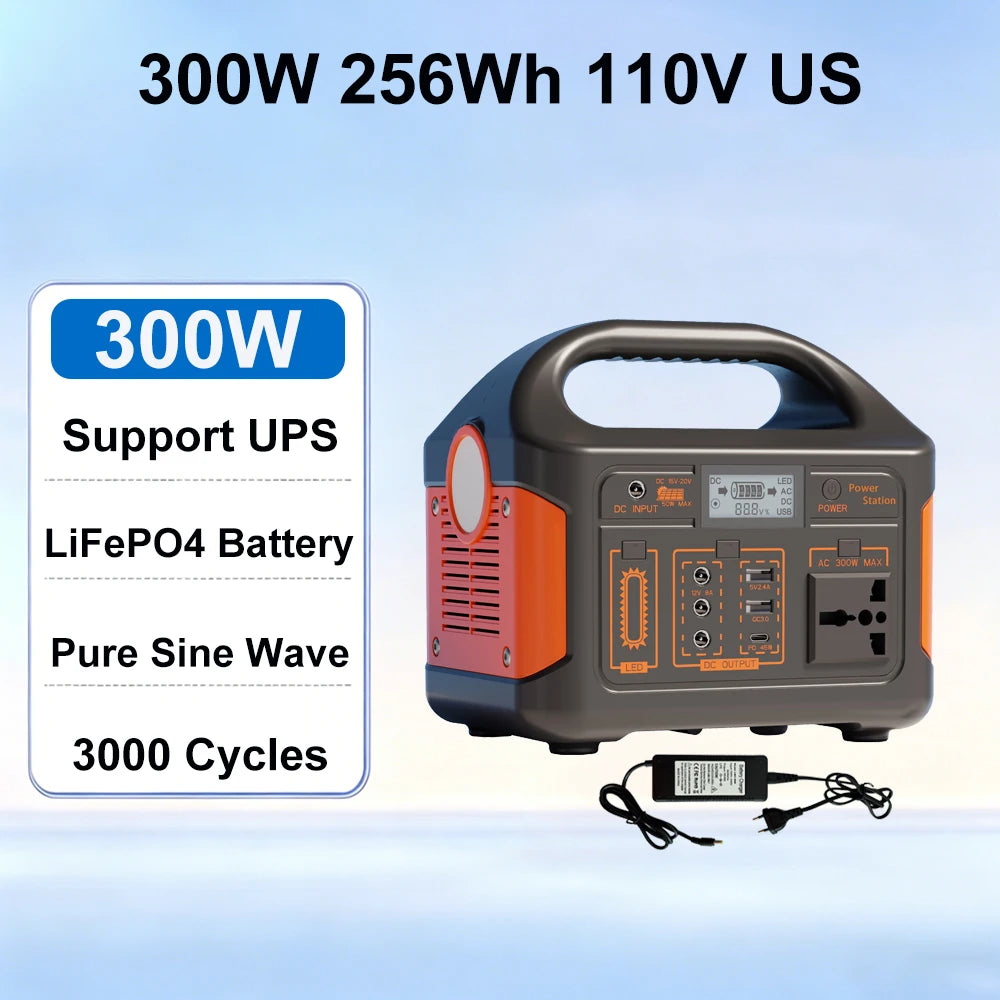Gaiaray 500W Portable Power Station With 460Wh LiFePO4 Battery