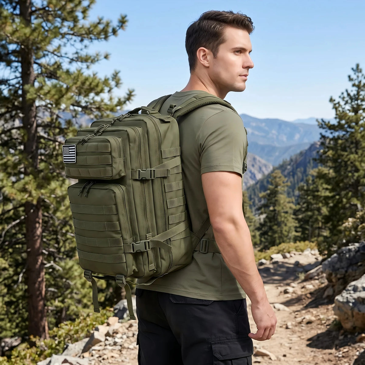 ReFire Gear Hunting Backpack MOLLE Outdoor Daypack
