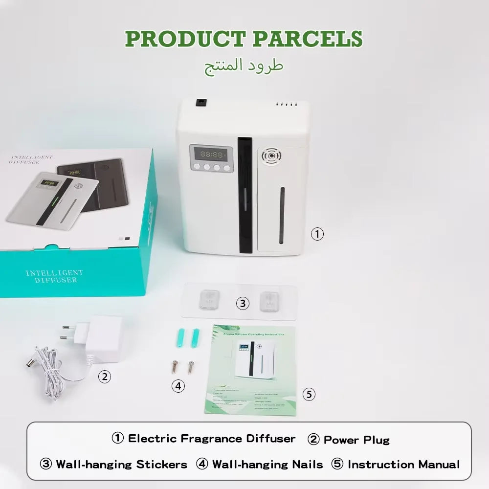 NAMSTE Bluetooth Wall Hanging Aroma Diffuser for Home Fragrance