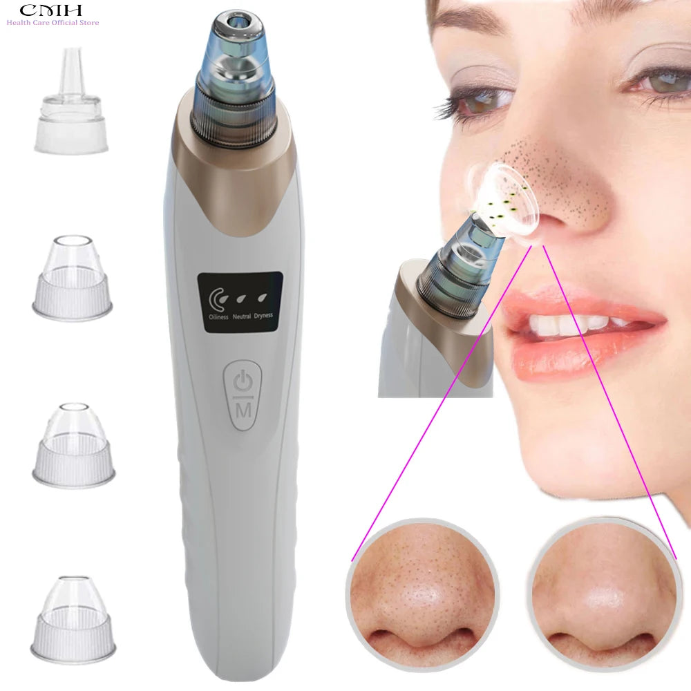 CMH Blackhead Remover Vacuum Pore Cleaner With Adjustable Suction