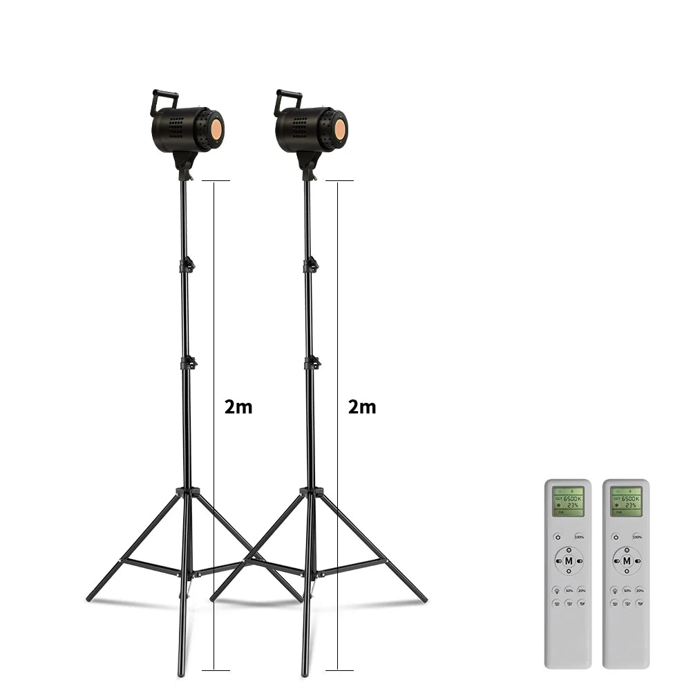 SH 135W COB LED Video Light for Photography and Studio Lighting