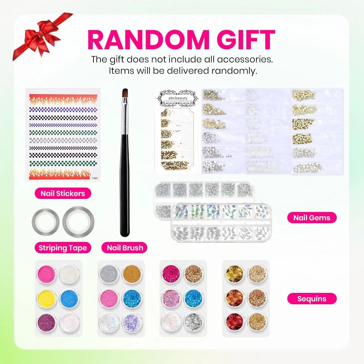Beetles Gel Nail Polish Kit With UV Light Manicure Set