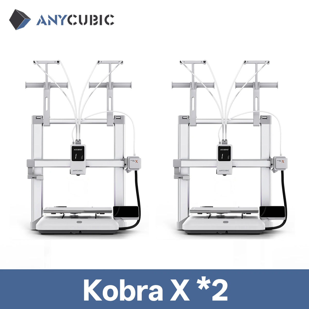 ANYCUBIC Kobra X High Speed 3D Printer With Four Color Printing