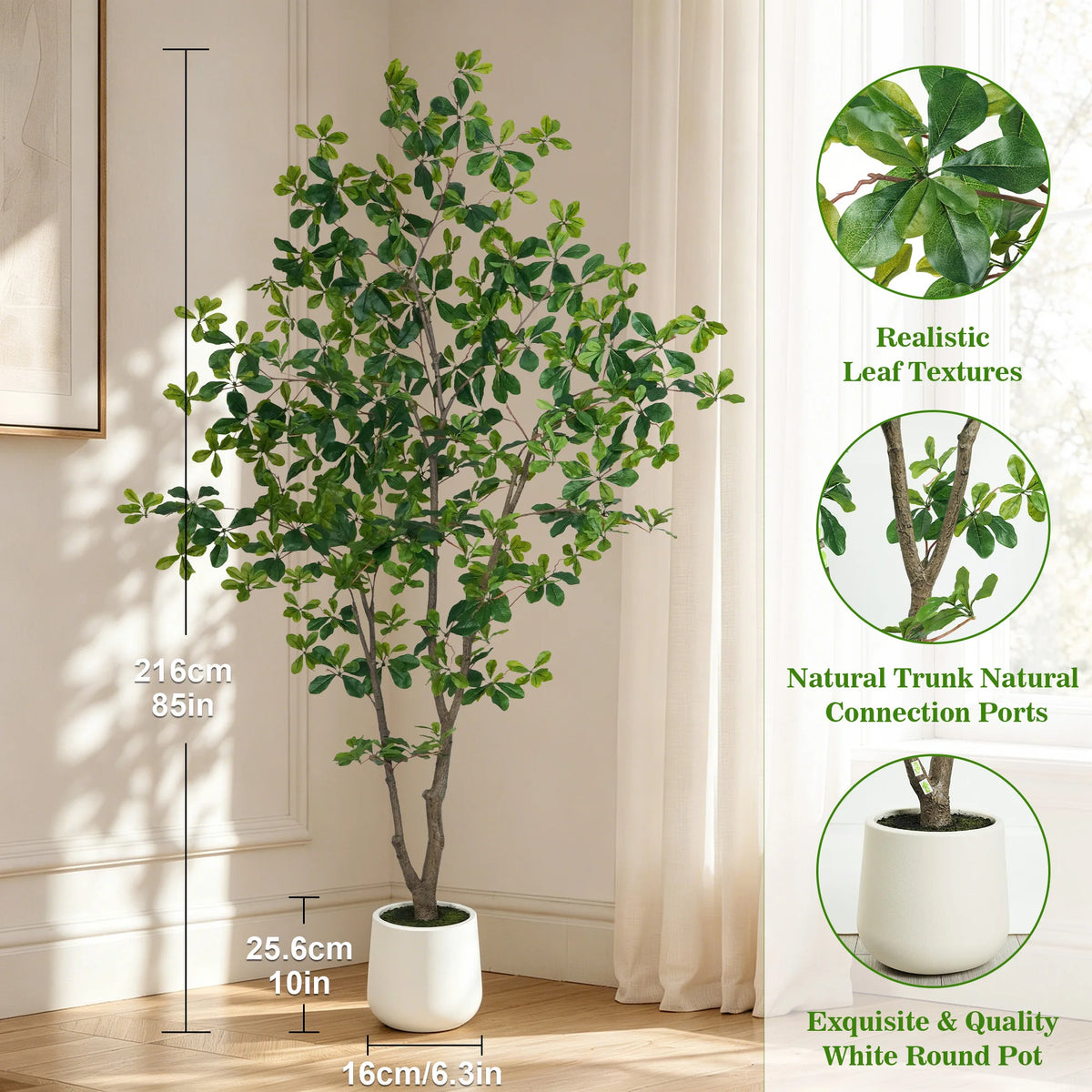 Olitree Artificial Olive Tree With Realistic Leaves For Indoor Decor