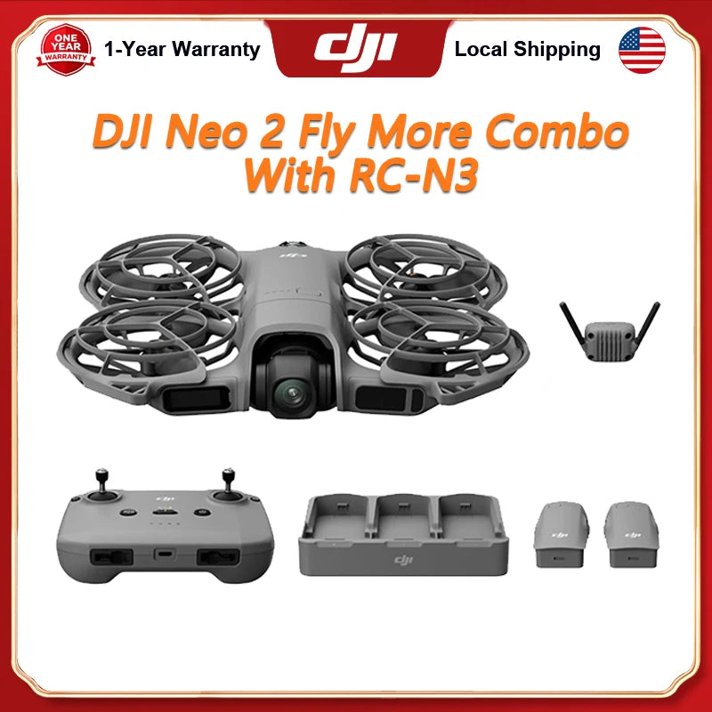 DJI Neo 2 Fly More Combo With RC N3 Remote Controller