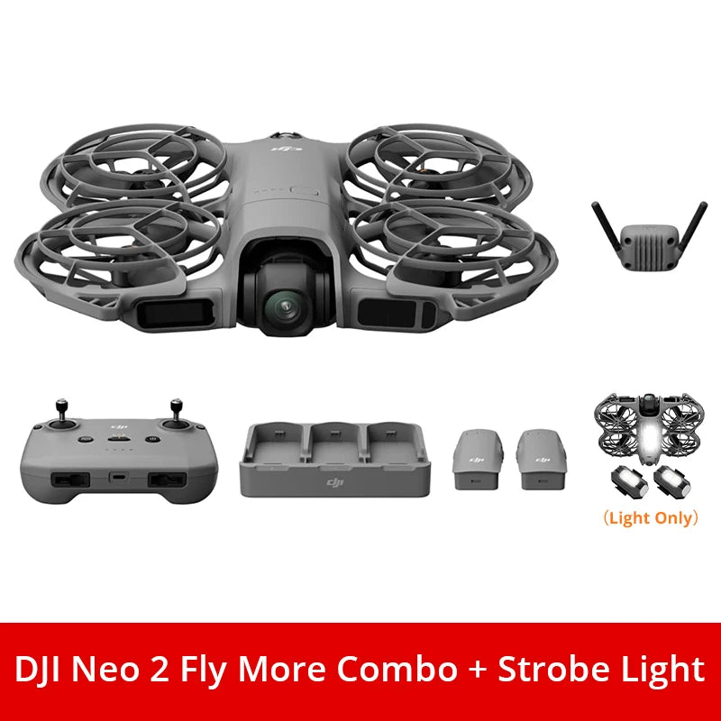 DJI Neo 2 Fly More Combo Drone With 4K Camera Tracking