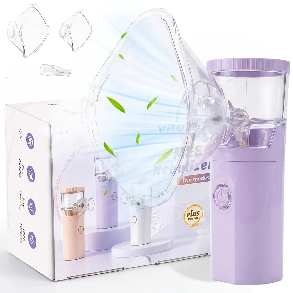 Jitesy Portable Rechargeable Nebulizer for Home and Travel Respiratory Care
