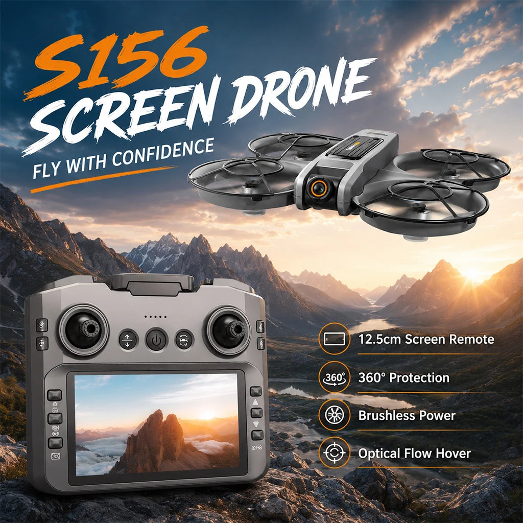 ZNLYRION S156 8K Dual Camera Brushless Drone With Obstacle Avoidance