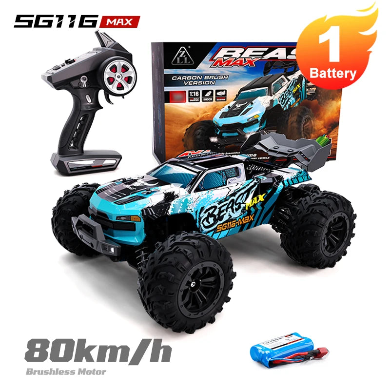 ZNLYRION SG116MAX PRO 4WD Offroad RC Buggy With Metal Gears