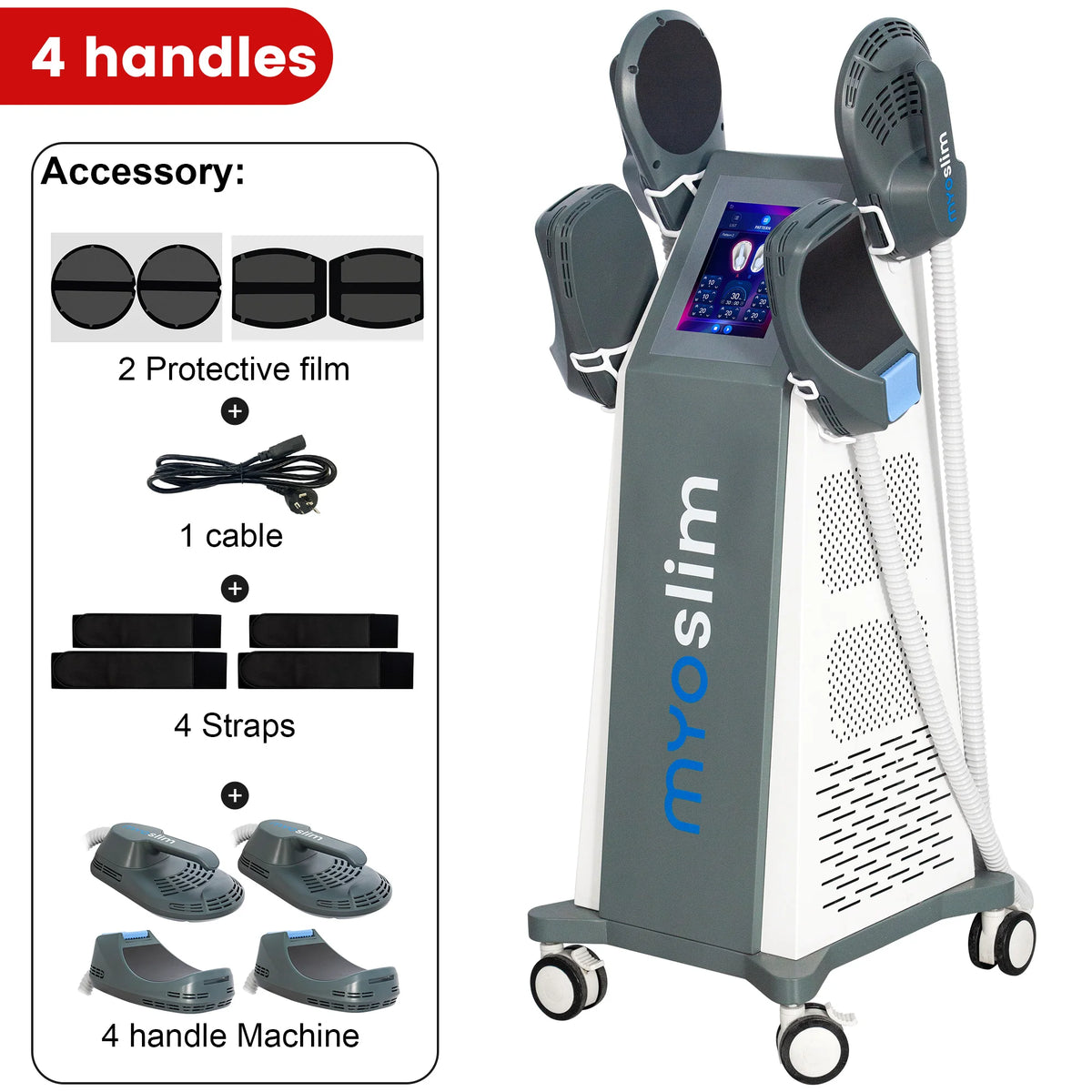 Emszero Body Sculpting Machine for Muscle Building and Fat Burning