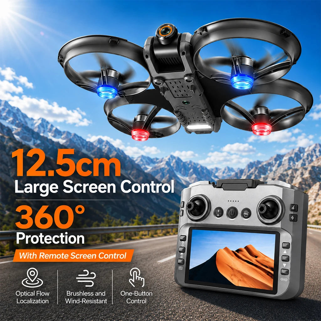 ZNLYRION S156 8K Dual Camera Brushless Drone With Obstacle Avoidance