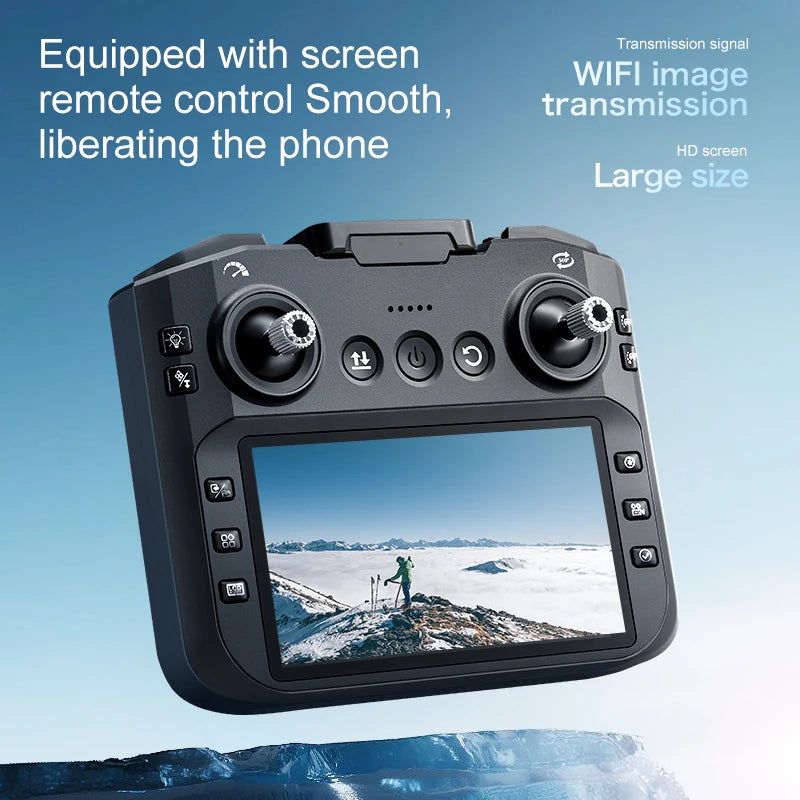 ZNLYRION K21MAX Foldable Brushless RC Drone With Screen Remote
