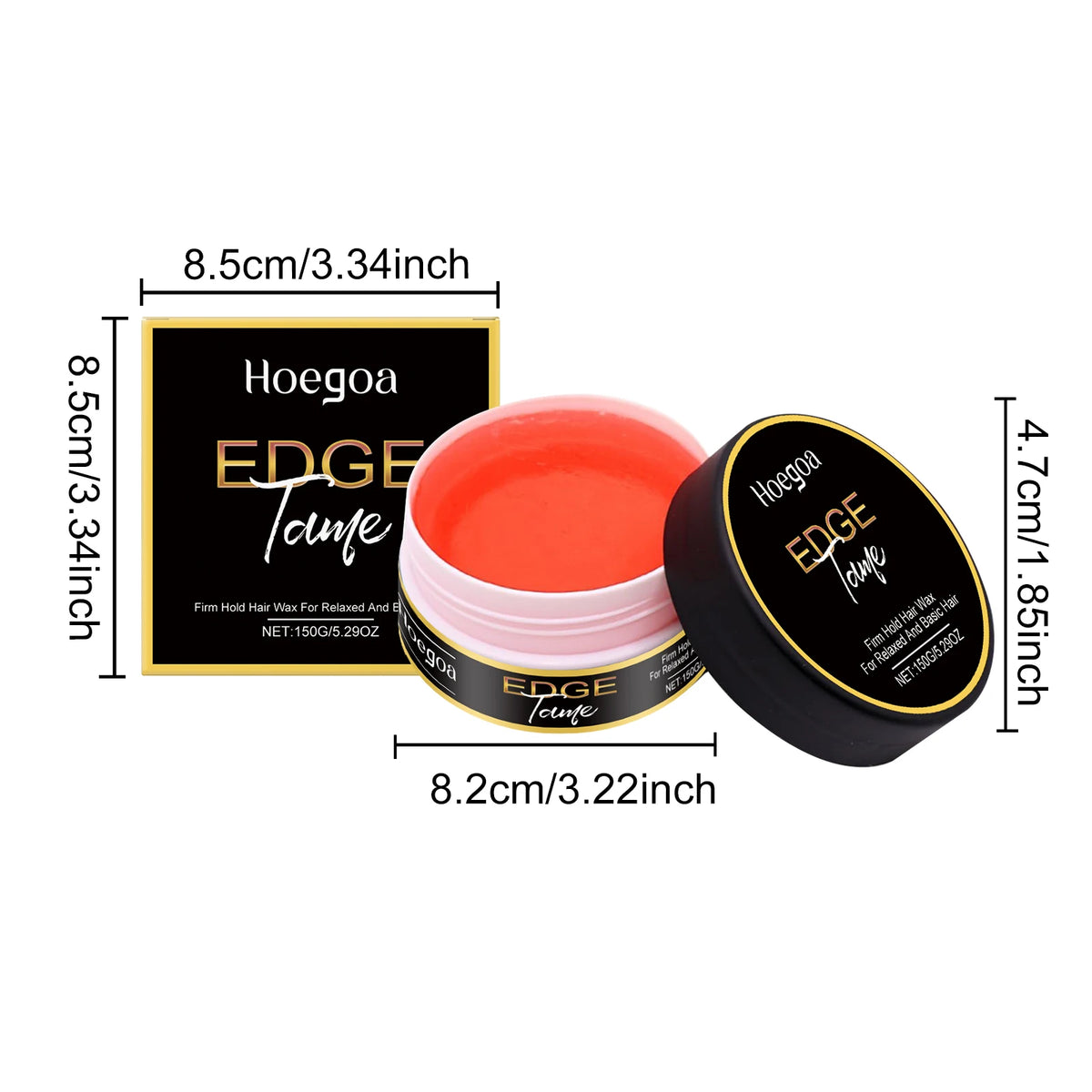 HOEGOA Flyaway Styling Cream for Frizz Control and Smooth Hold