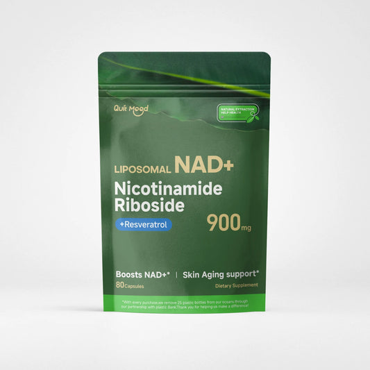 Quitmood NR900 Liposomal Nicotinamide Riboside Resveratrol Quercetin Supplement