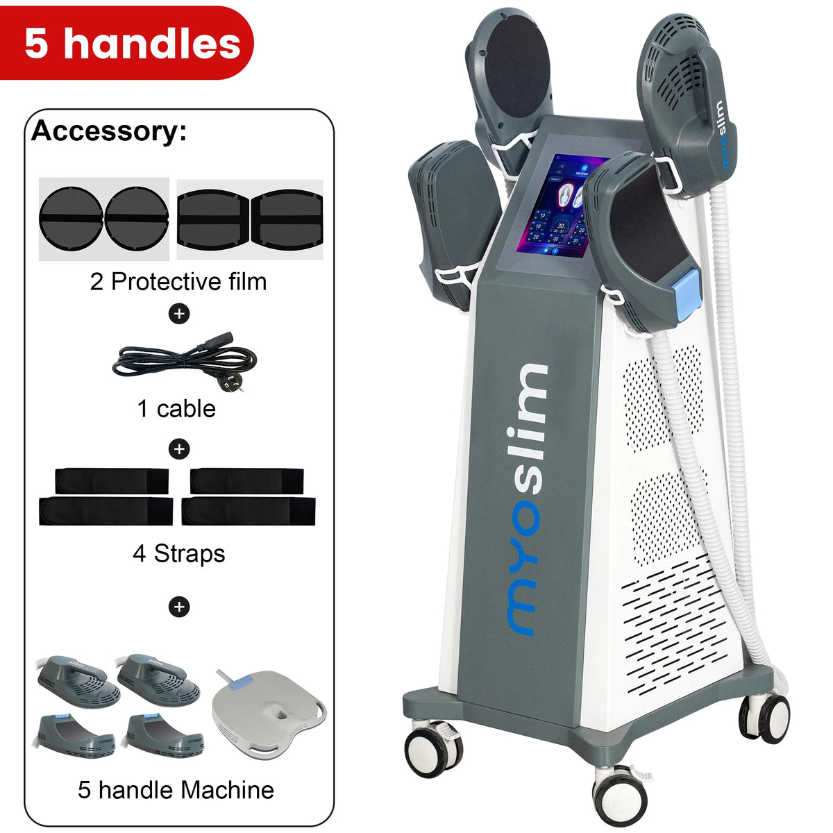 Emszero Body Sculpting Machine for Muscle Building and Fat Burning