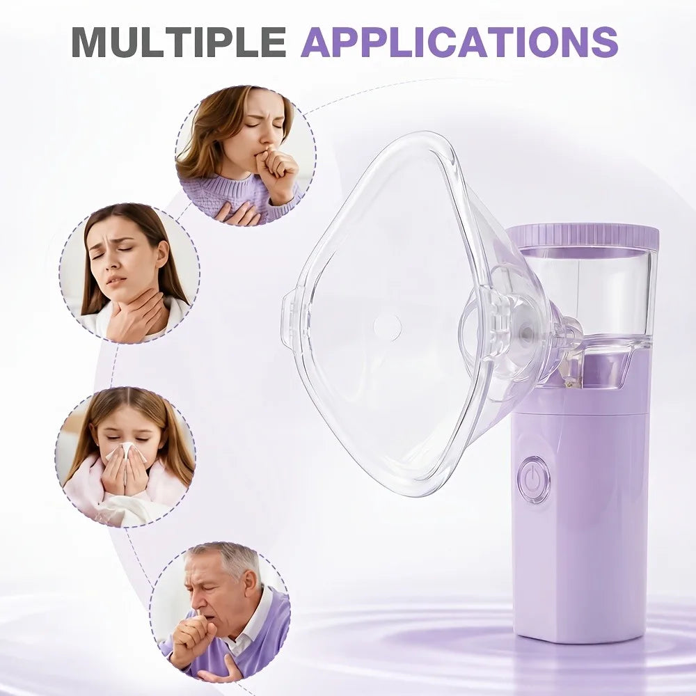Jitesy Portable Rechargeable Nebulizer for Home and Travel Respiratory Care