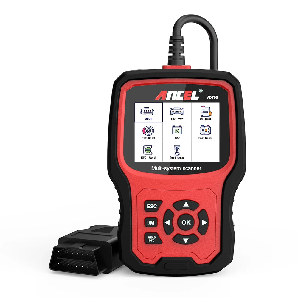 ANCEL VD700 OBD2 Scanner For VW Audi Full System Diagnostics