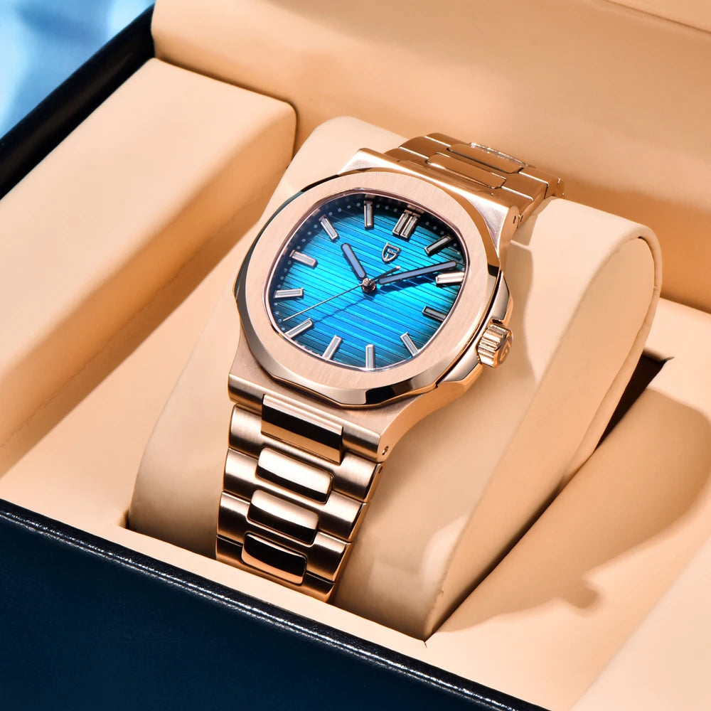 PAGANI DESIGN Automatic Mechanical Mens Sapphire Crystal Waterproof Watch