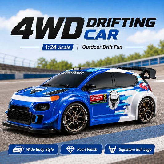 Znlyrion Sg718 124 4WD RC Drift Car Sport Wing Racing