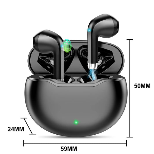 Kuizil T6 Wireless Earbuds Bluetooth Noise Cancelling 48 Hour Playtime